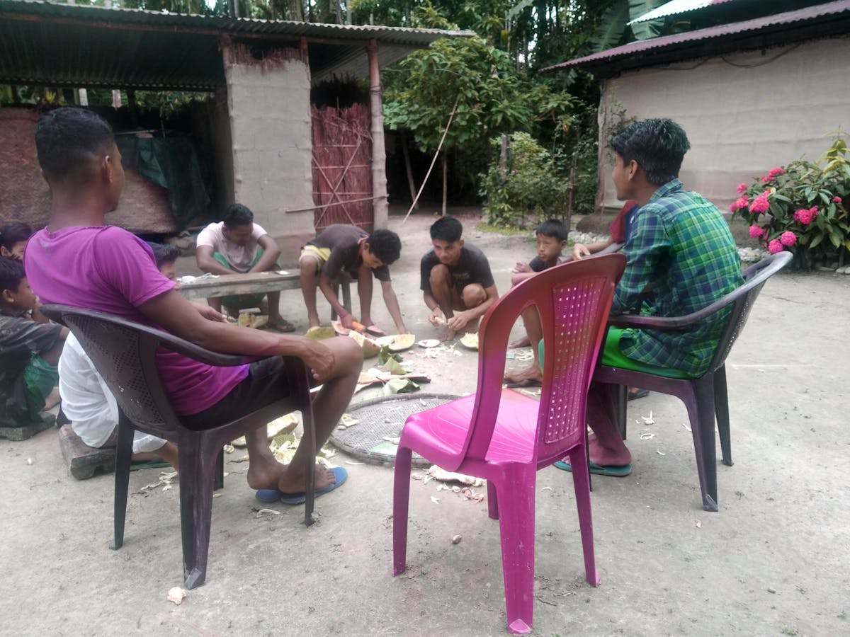 Doctor reviewing patient health data on a tablet device