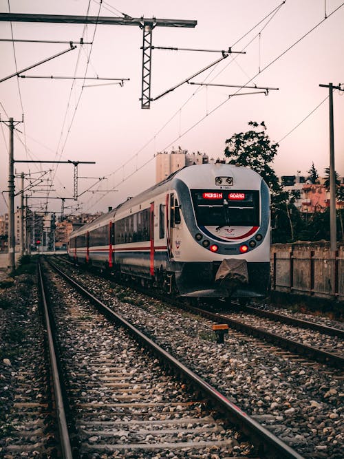 Kostnadsfri bild av järnvägar, järnvägsspår, kollektivtrafik