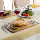 Bread on Brown Wooden Chopping Board Beside Wine Glass