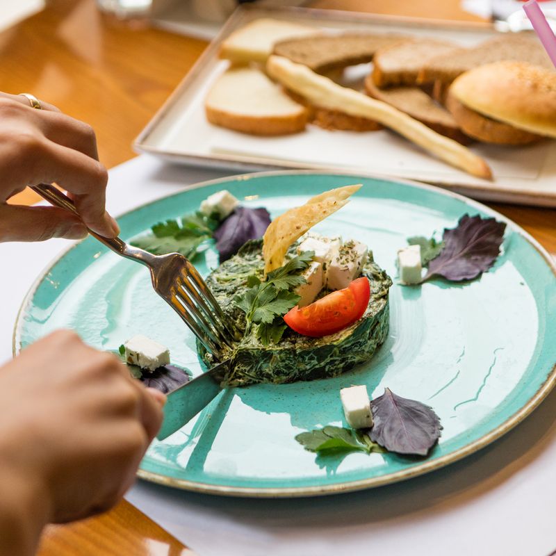 Feta and Spinach Muffins