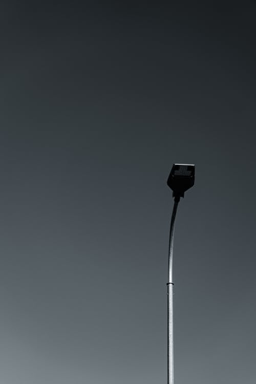 Grayscale Photo of a Street Light · Free Stock Photo