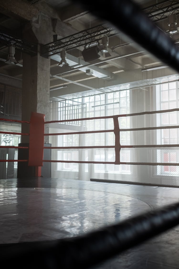 Empty Boxing Ring