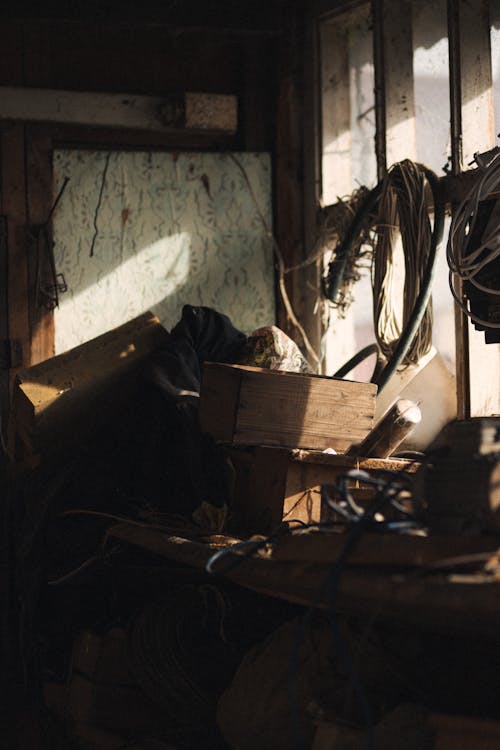 Abandoned Room With Junk
