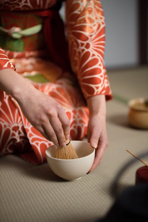 Kostenloses Stock Foto zu frau, geisha, japanische kultur