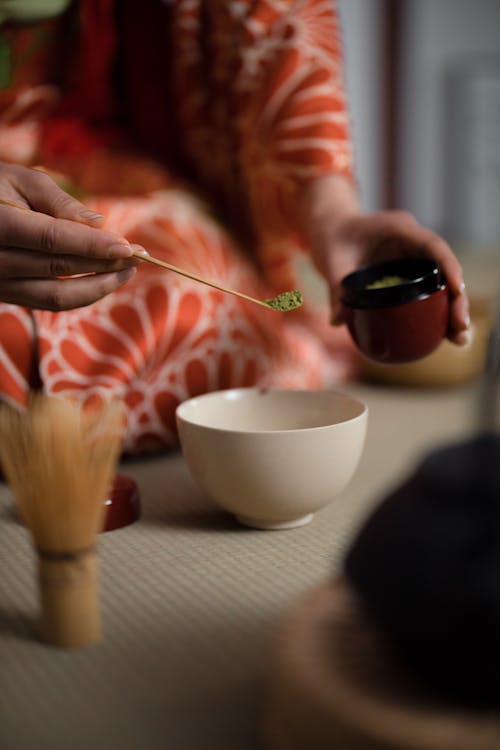Person Making Tea