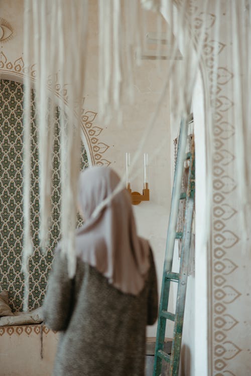 Woman Wearing Hijab 