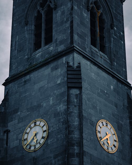 Free stock photo of church, time