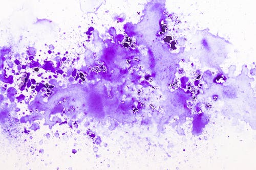 Purple Abstract Painting