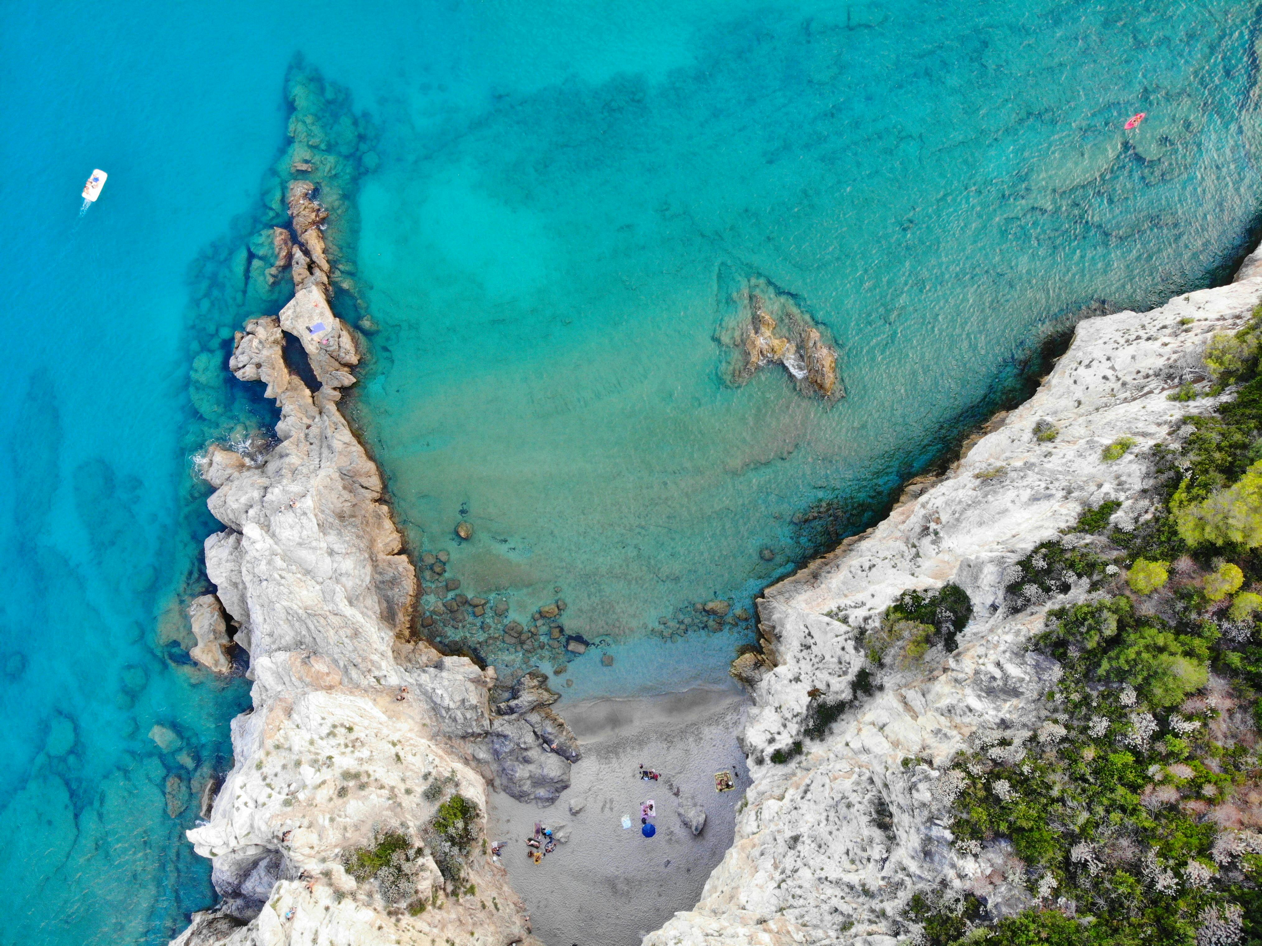 Aerial Photo of Blue Sea · Free Stock Photo