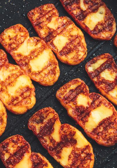 Halloumi & pantry