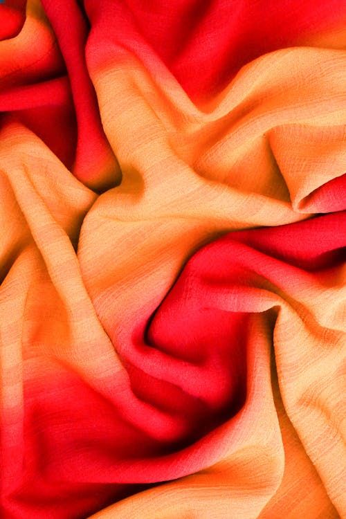 Close-up Photo of a Tie Dye Fabric