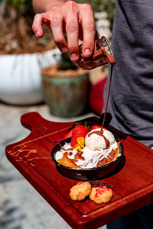 Foto profissional grátis de alimento, chocolate, de dar água na boca