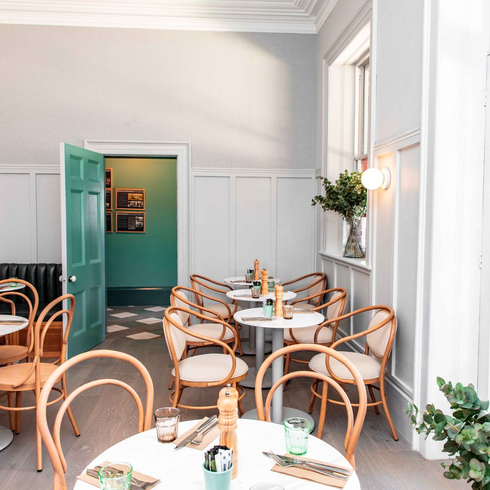 Commercial Decorating in Tufnell Park — surfaces prepped and cut in by hand