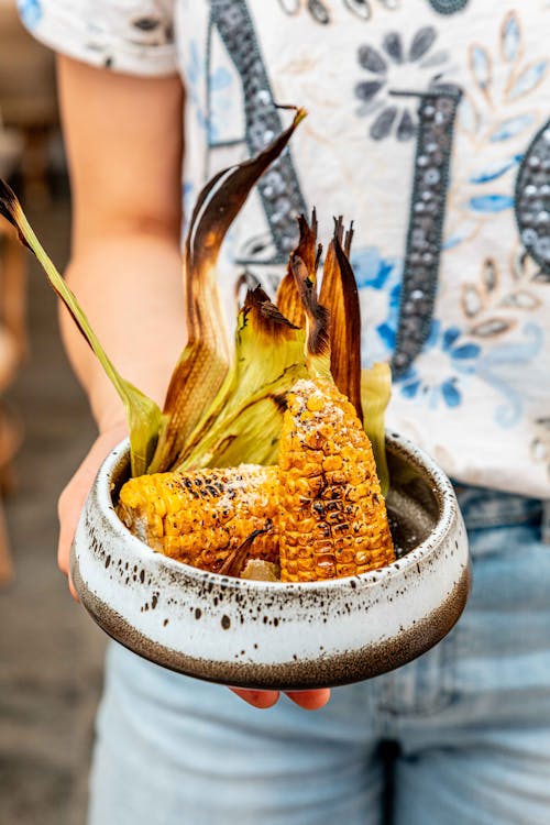 Yellow Banana Fruit on White Ceramic Bowl