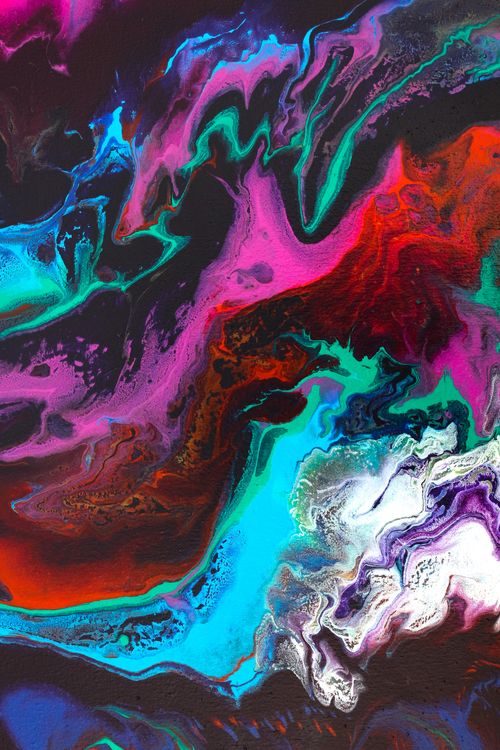 Colorful Abstract Painting · Free Stock Photo