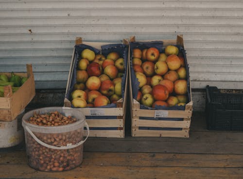 Ingyenes stockfotó almák, bazár, doboz témában Stockfotó