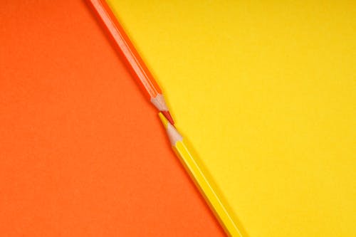 Gratis lagerfoto af blæk, design, gul blyant Lagerfoto