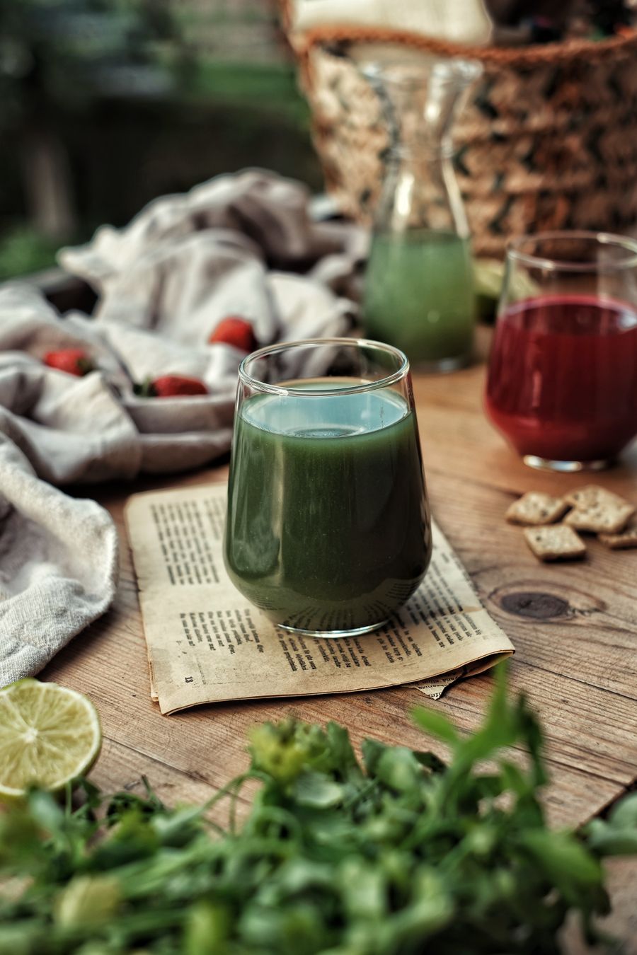 Berry beet detox juice