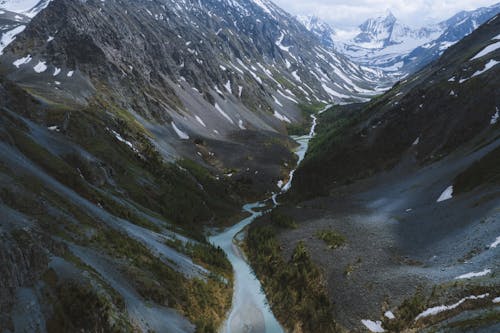 Foto profissional grátis de aerofotografia, altai, fotografia da natureza