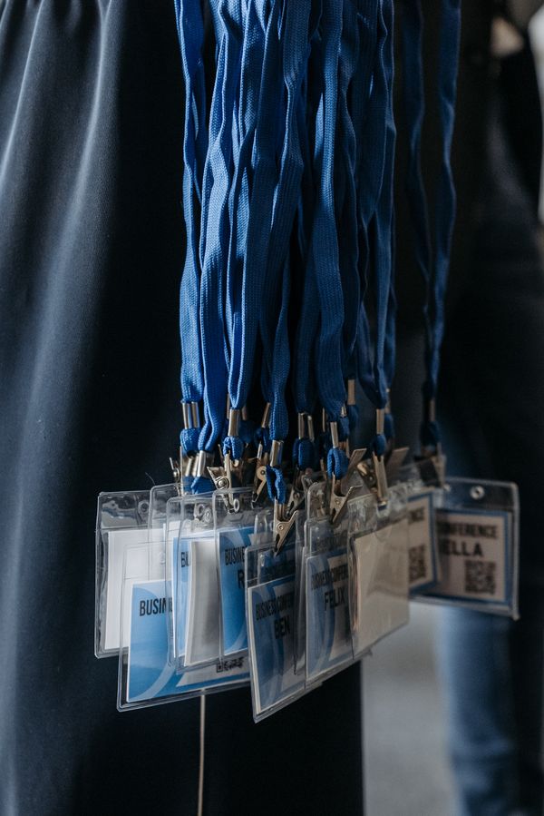ID cards and lanyards printing sample