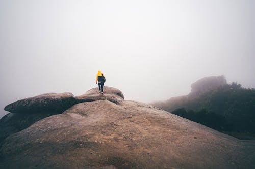 Imagine de stoc gratuită din alpinist, aventură, cețos