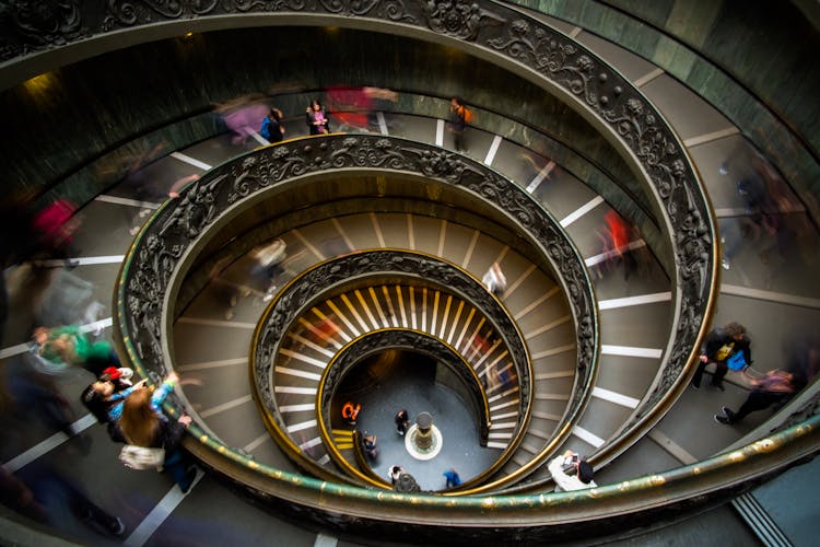 Momo Spiral Staircase In Vatican Museums