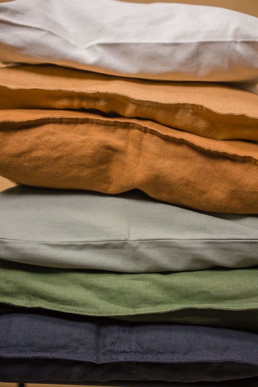 Stacked pillows in wholesale pillow cases