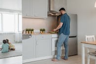 Free stock photo of apartment, breakfast, cabinet