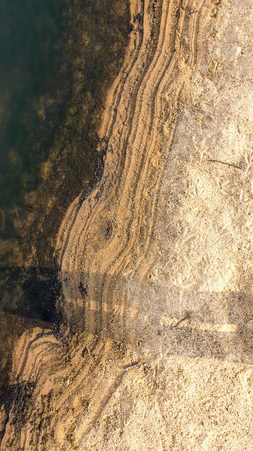 Brown Sand on the Beach