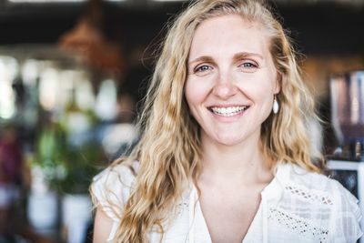 Emily R., smiling blonde woman