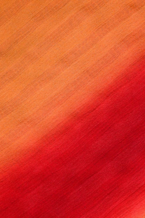 Fabric with Orange and red Gradient 