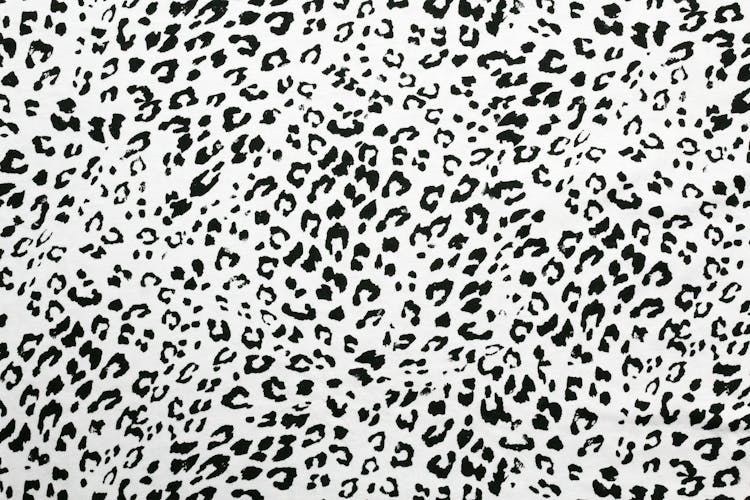 Black And White Cheetah Pattern