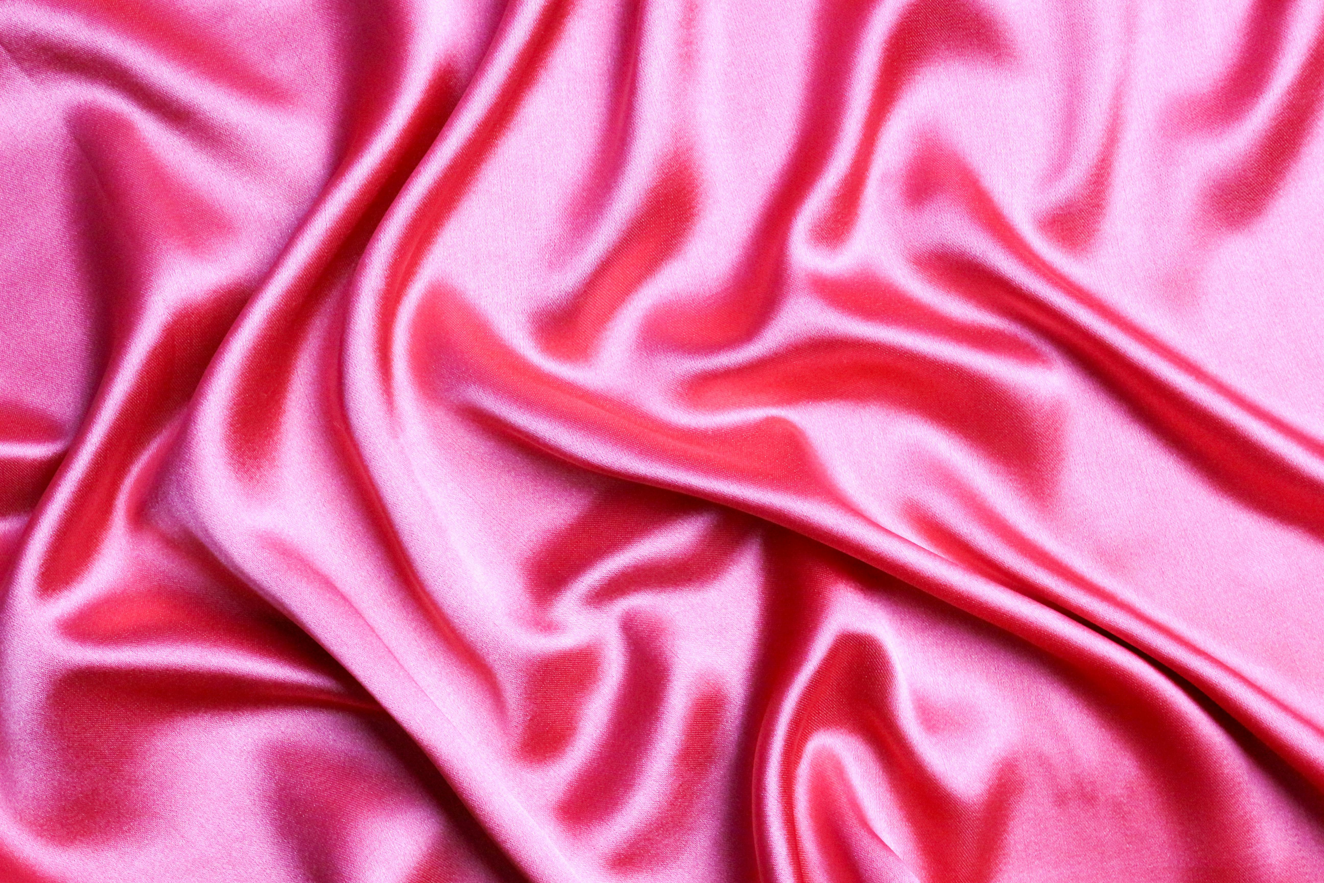 Pink String Roll On Pink Background. Top View Stock Photo, Picture and  Royalty Free Image. Image 146081259.