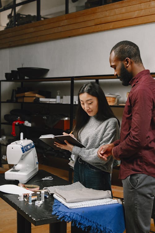 Two Colleagues working Together