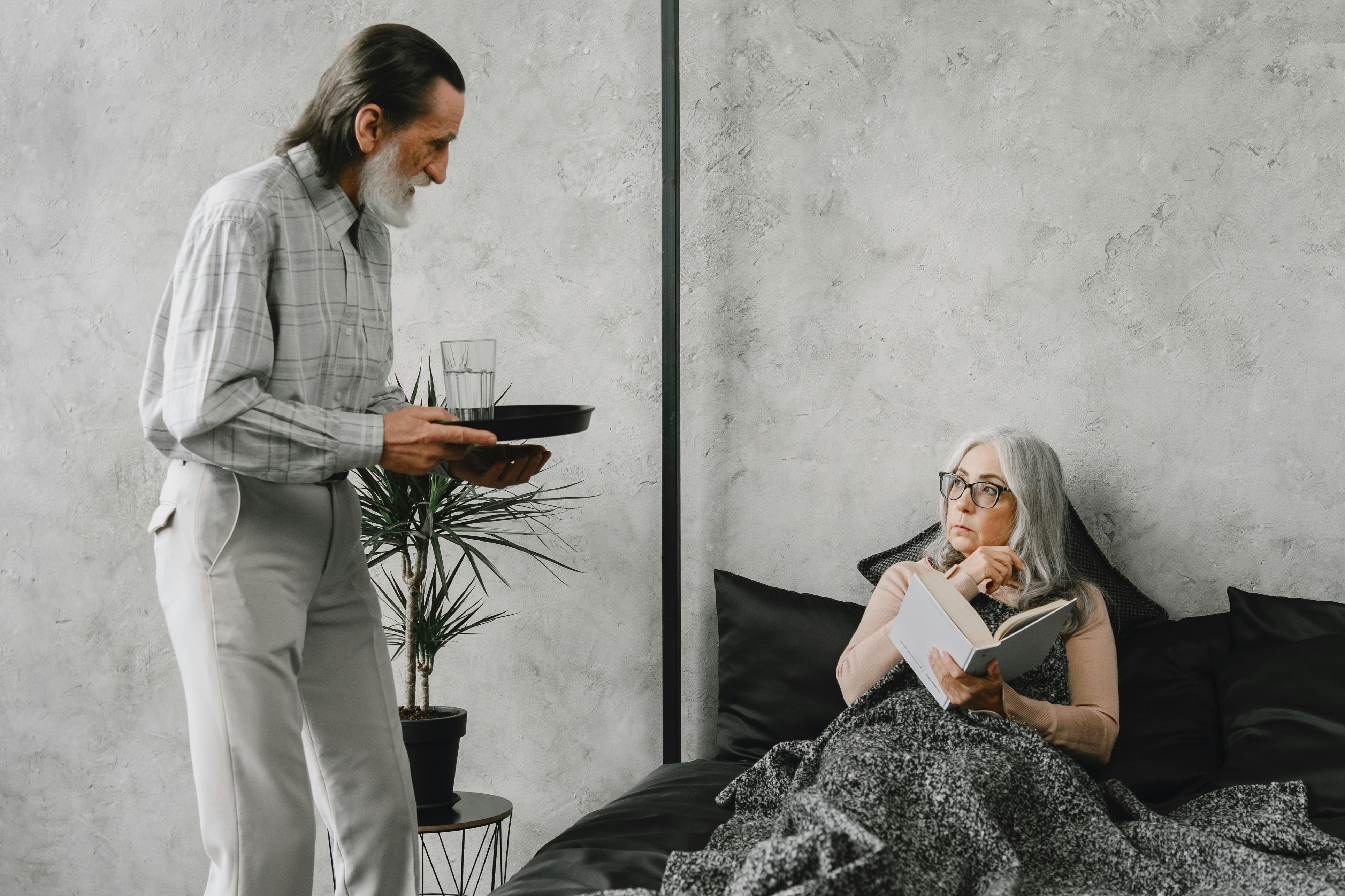 What does a 70 year old man want in bed?