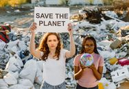 People protesting for a Campaign