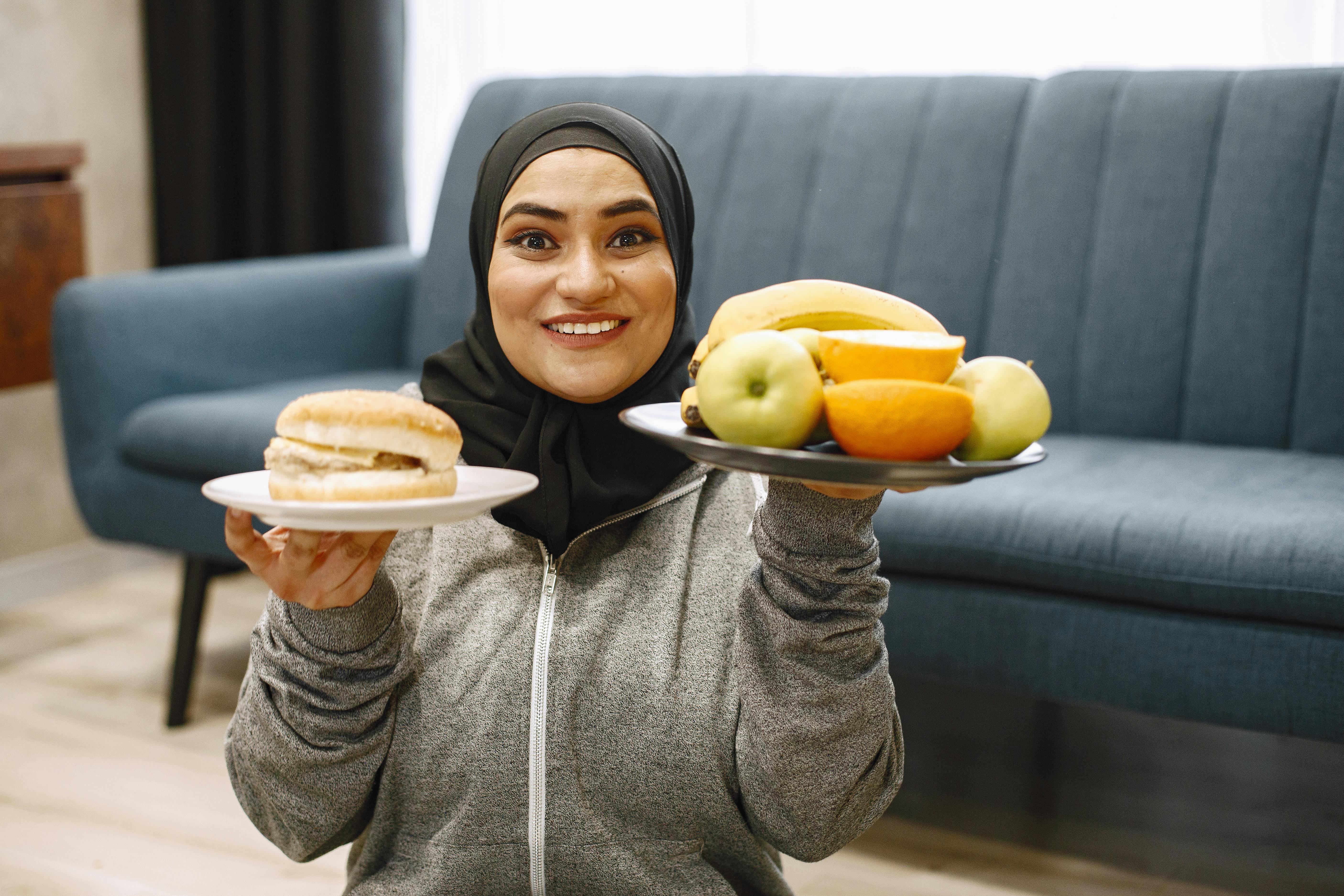 healthy food plate traveler