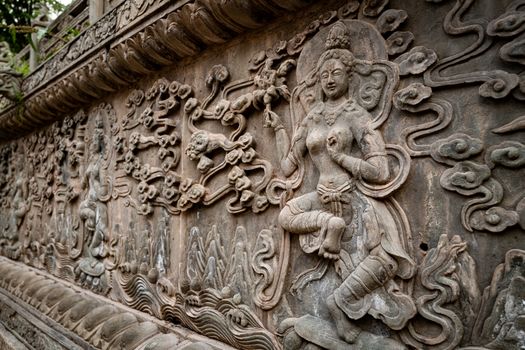 Buddhist Bas Relief 