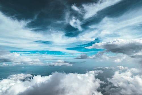 คลังภาพถ่ายฟรี ของ skyscape, ท้องฟ้า, ทิวทัศน์เมฆ