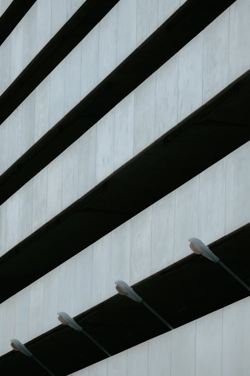 コンクリート構造, 垂直ショット, 建物の無料の写真素材