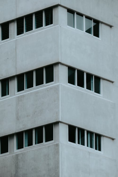 Free Close-Up Shot of Facade of a Building Stock Photo
