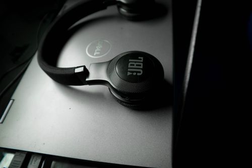 Free Black and Gray Headphones Stock Photo