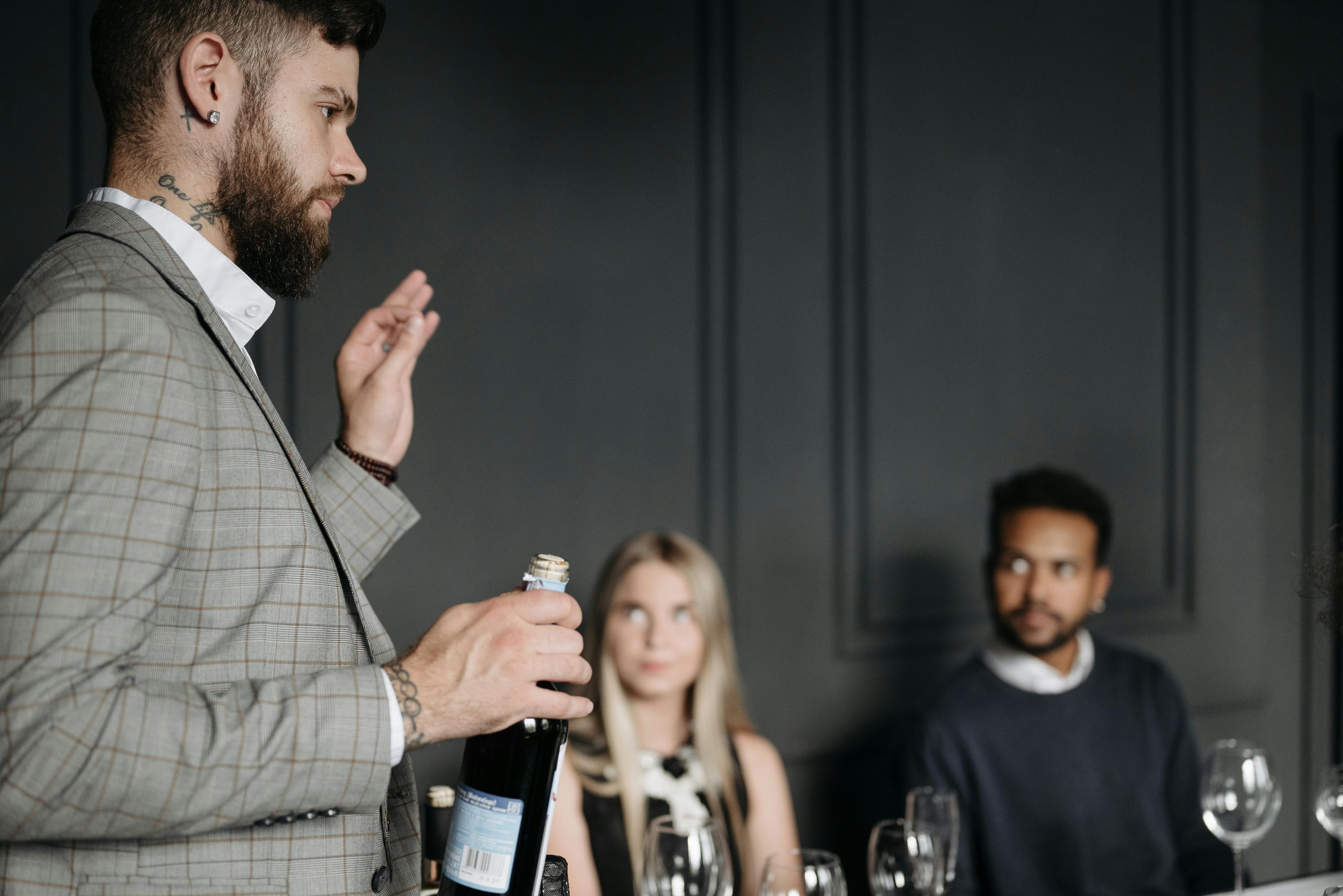 WineInk: Wine supports mental wellness initiatives — Photo by Pavel Danilyuk on Pexels