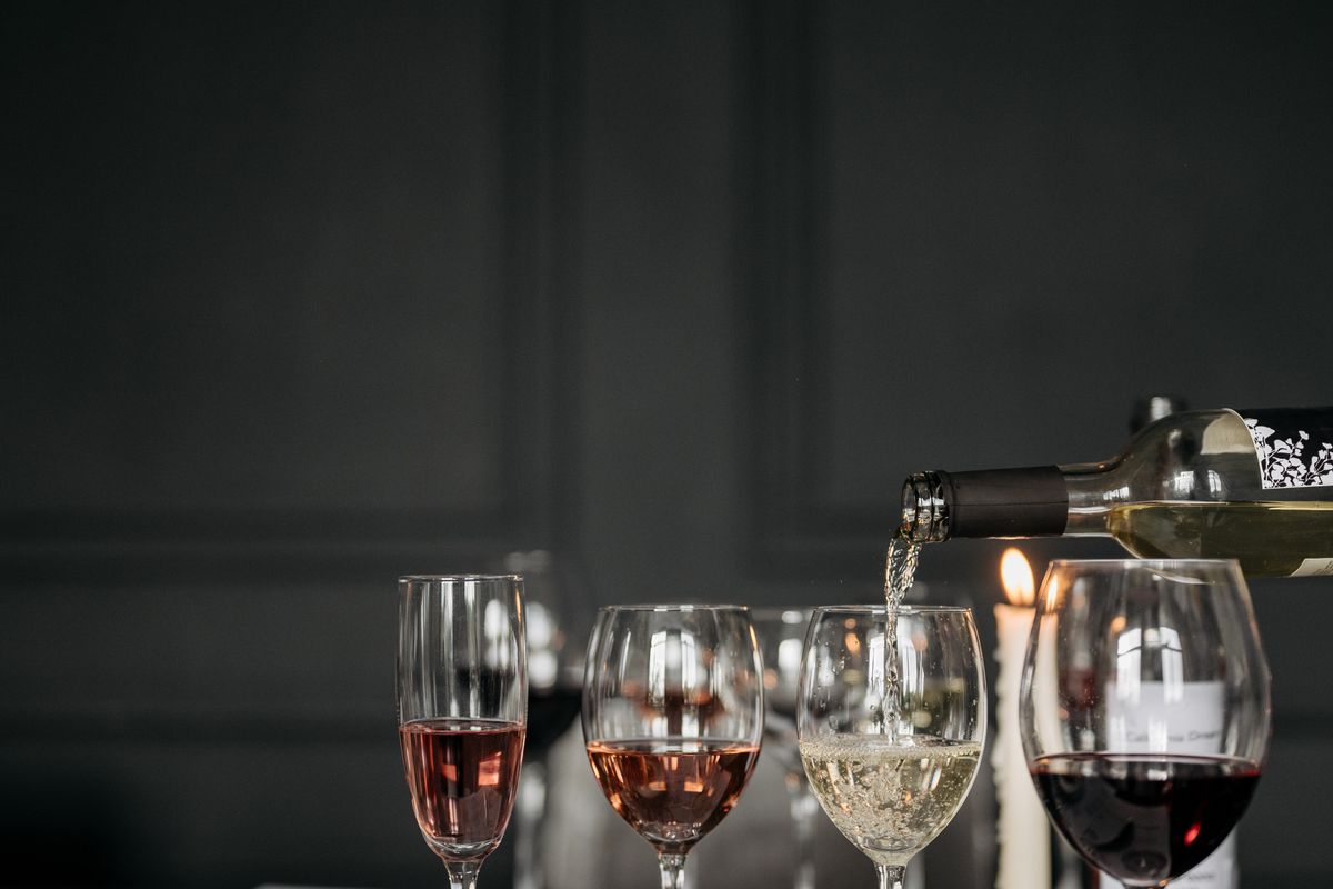 Calories du vin : par verre et par type - Calories par type de vin : rouge, blanc, rosé, mousseux