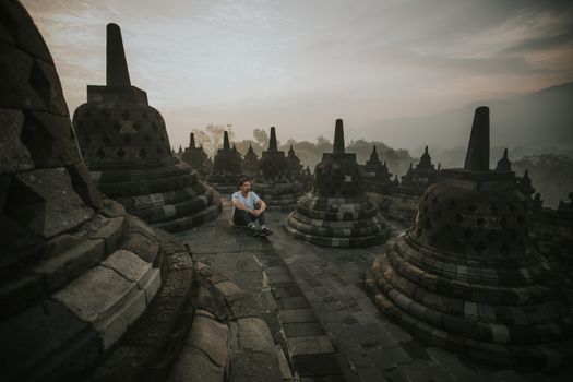 Borobudur sunrise permit entry — Yogyakarta