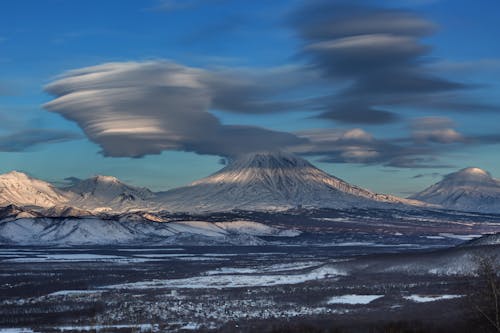 Foto profissional grátis de cênico, céu, inverno