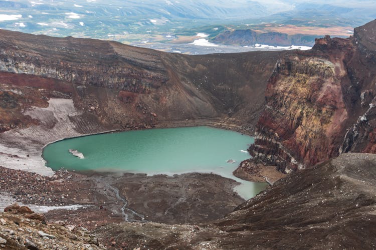 Volcanic Lake In Santa Ana, El Salvador