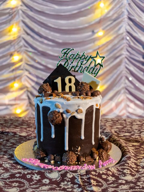 Invitație Majorat 18 ani Romantic