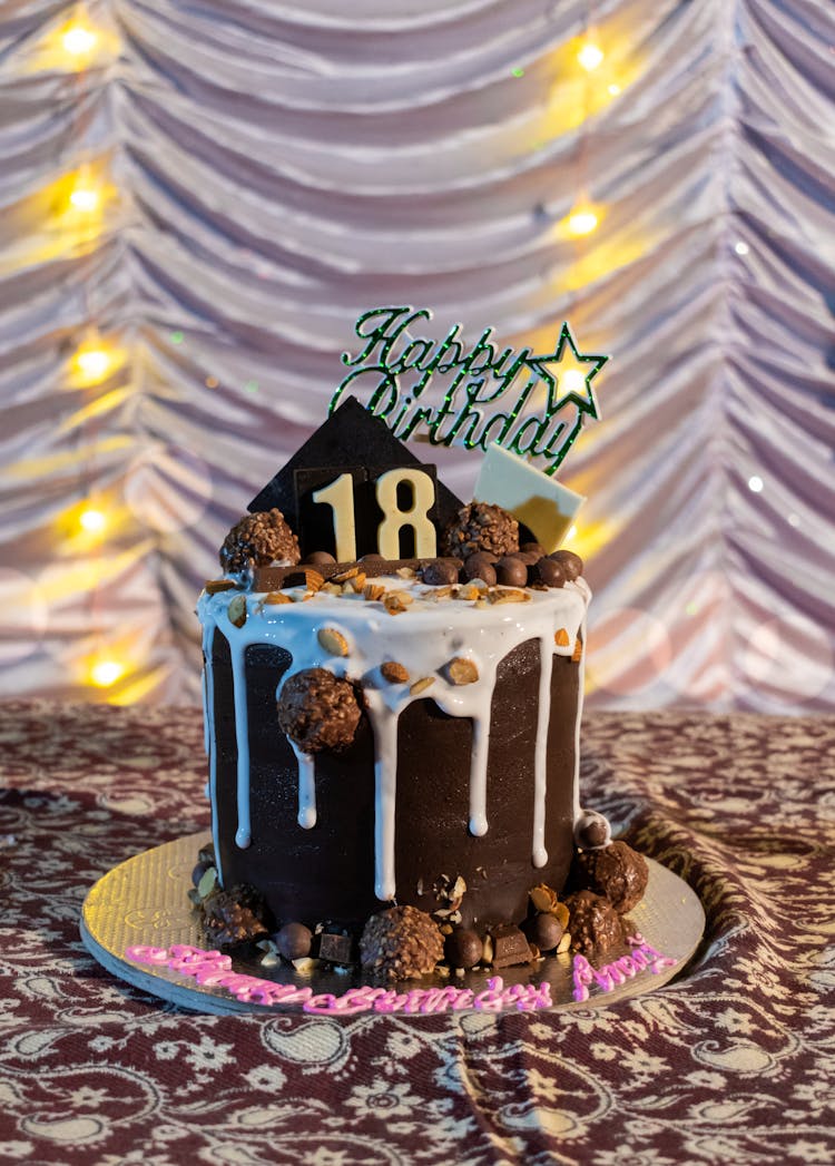 Decorated Birthday Cake 