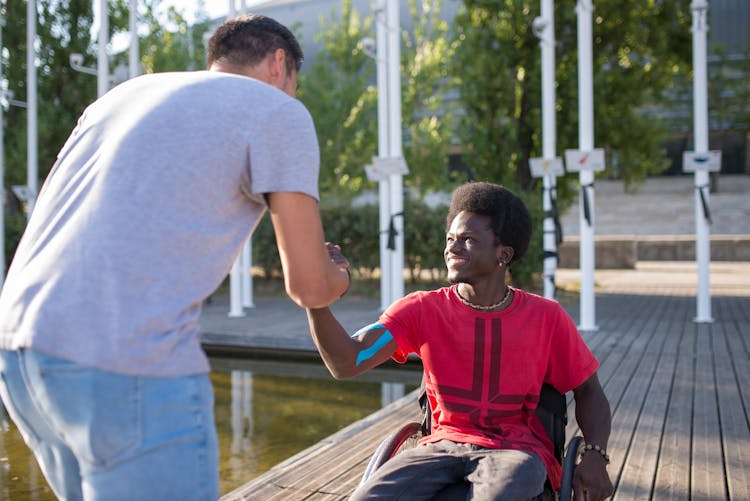 Men Doing A Handshake